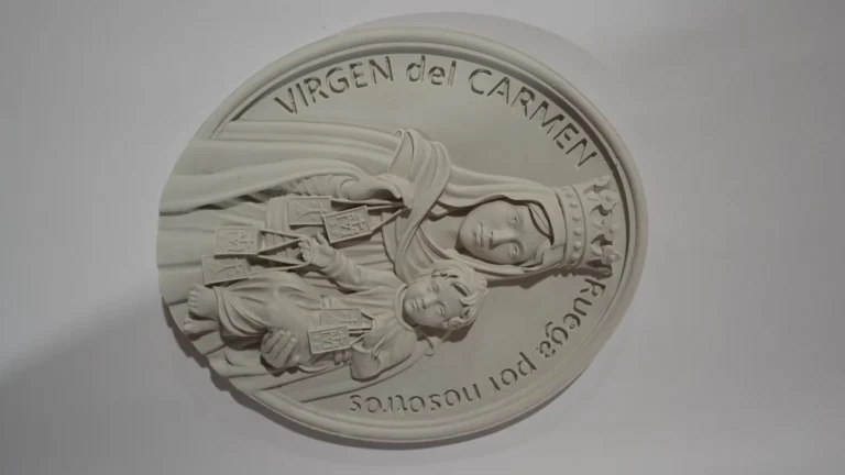 Medallón Virgen del Carmen - vista 3