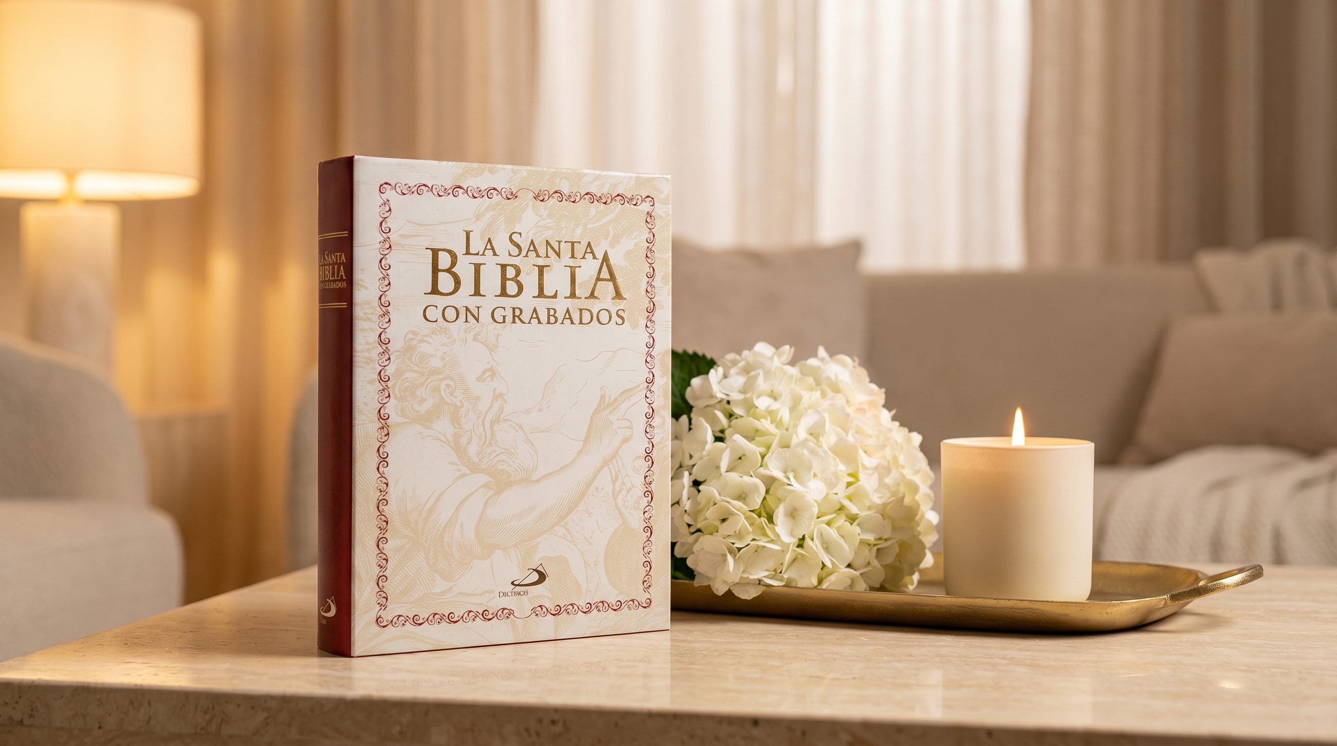Sagrada Santa Biblia Con Grabados Familiar - vista 2